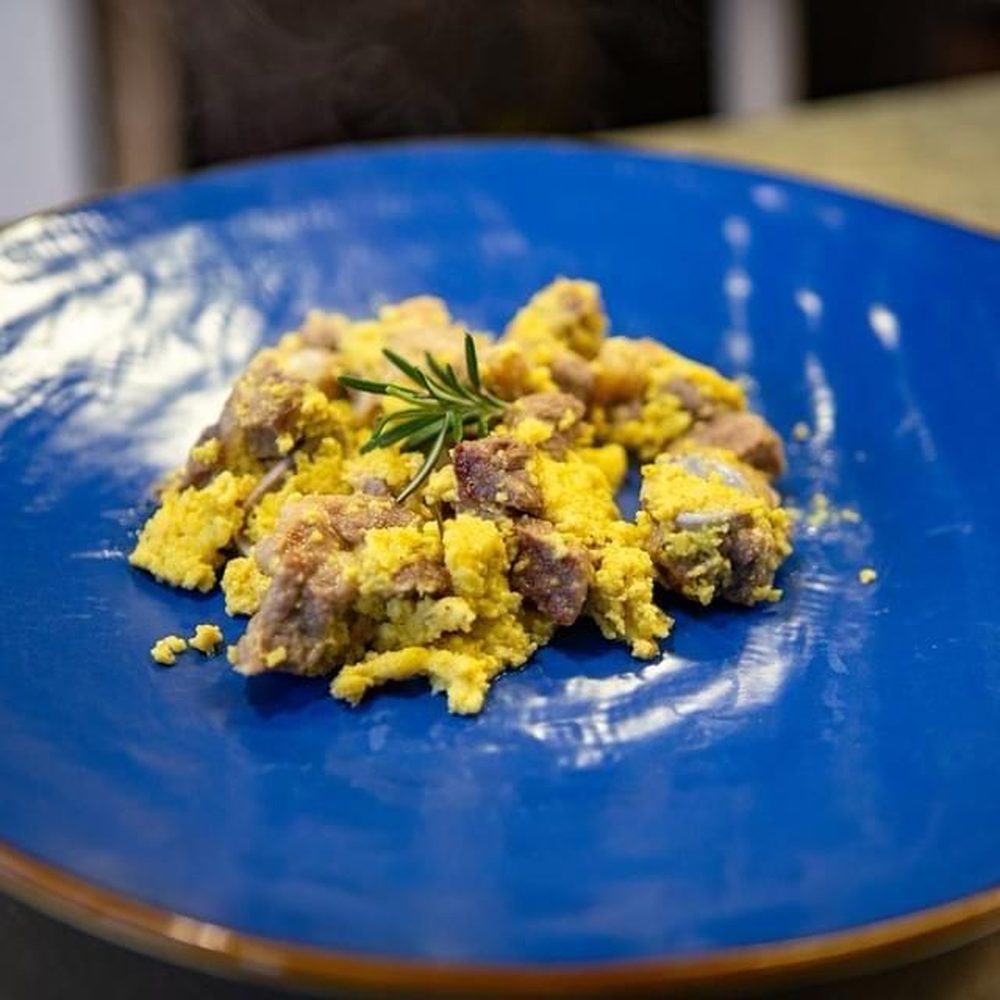 Agnello cacio e ova