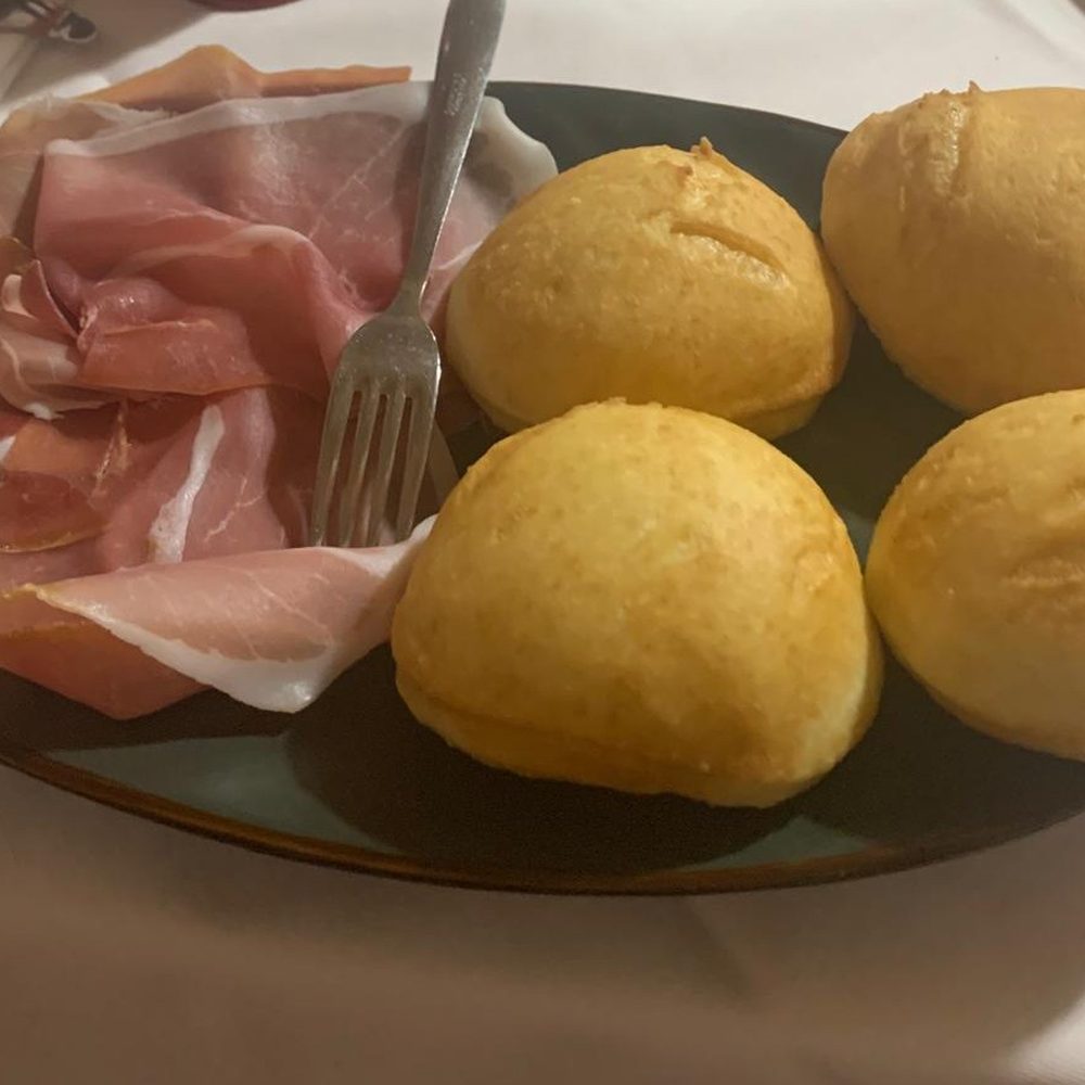 Frittelle con prosciutto