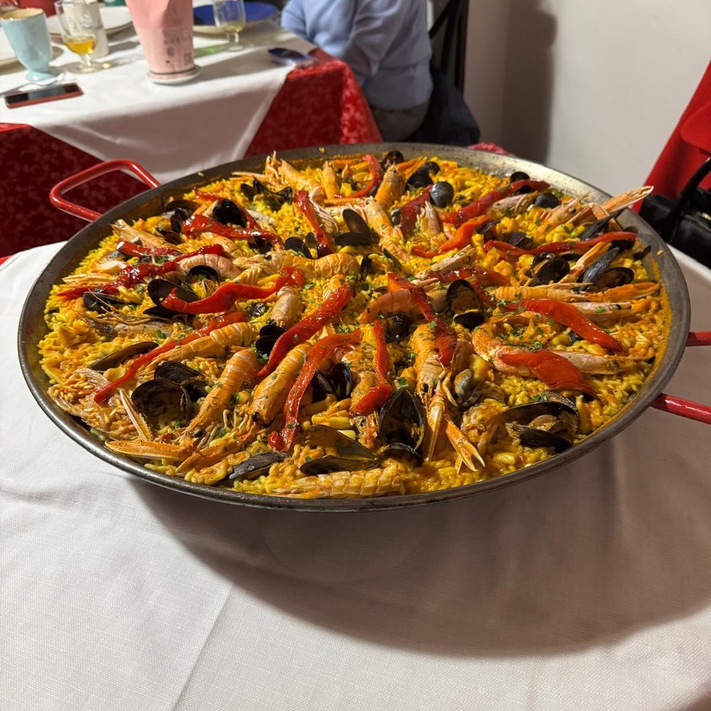 Paella di pesce